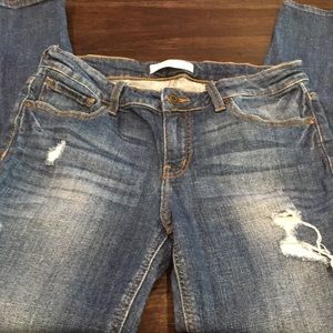 Ankle length jeans